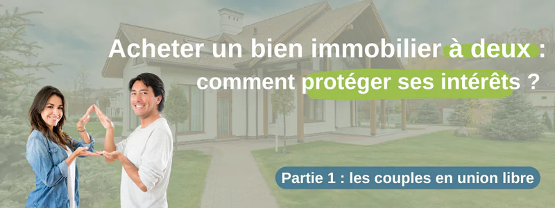 Acheter un bien immobilier à deux